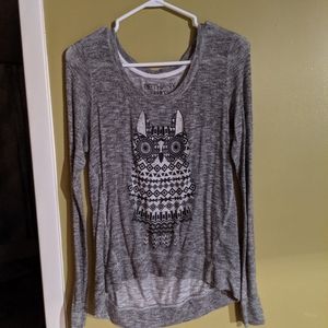 Aeropostale Bethany Mota Owl Shirt
